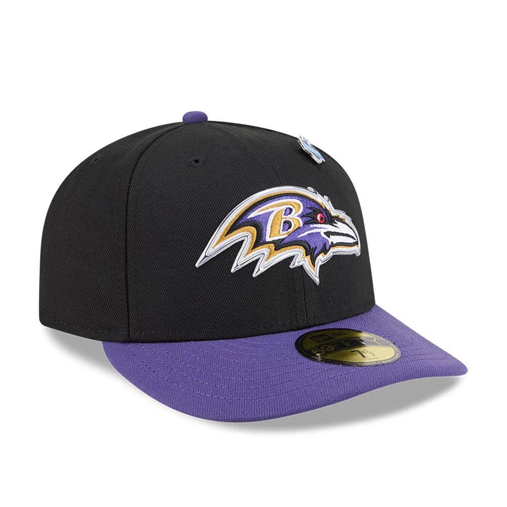 Baltimore Ravens NFL Draft 2026 Black 59FIFTY Fitted Cap-Benirox