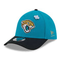Jaguars NFL Draft 2026 Turquoise 39THIRTY M-Crown Stretch Fit Cap-Benirox
