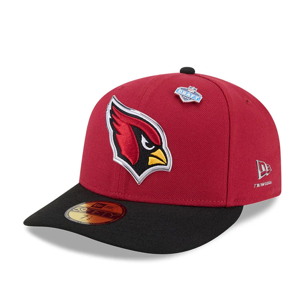 Arizona Cardinals NFL Draft 2026 Dark Red 59FIFTY Fitted Cap-Benirox
