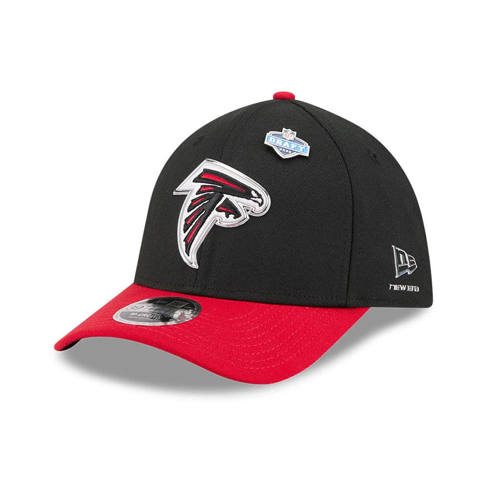Atlanta Falcons NFL Draft 2026 Black 39THIRTY M-Crown Stretch Fit Cap-Benirox