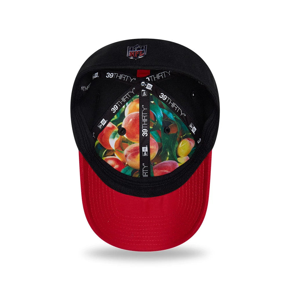 Atlanta Falcons NFL Draft 2026 Black 39THIRTY M-Crown Stretch Fit Cap-Benirox