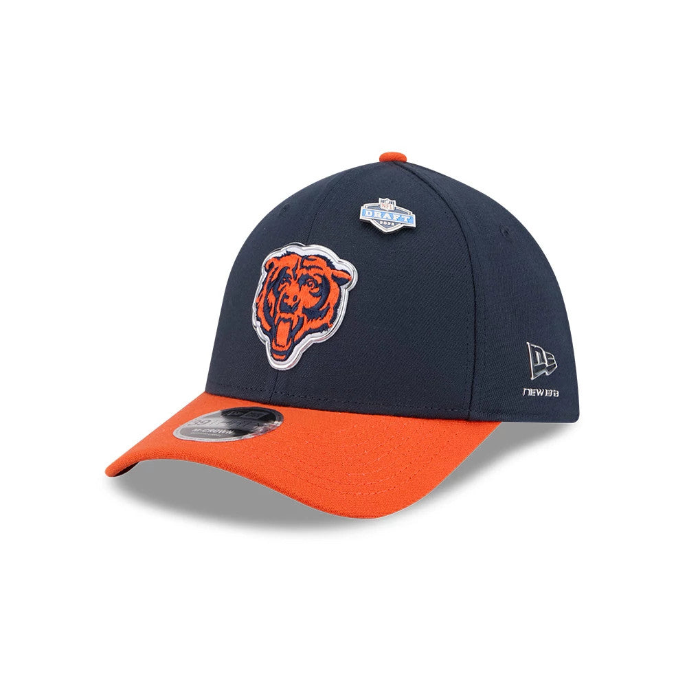 Chicago Bears NFL Draft 2026 Navy 39THIRTY M-Crown Stretch Fit Cap-Benirox