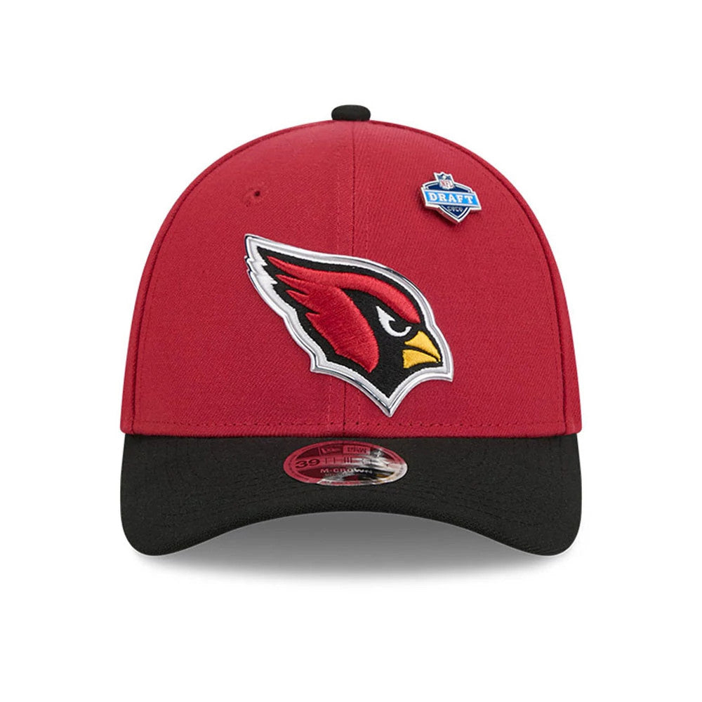 Arizona Cardinals NFL Draft 2026 Dark Red 39THIRTY M-Crown Stretch Fit Cap-Benirox
