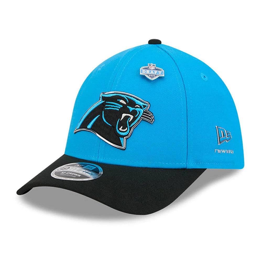 Carolina Panthers NFL Draft 2026 Blue 39THIRTY M-Crown Stretch Fit Cap-Benirox