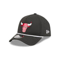 Chicago Bulls NBA Quickstrike Black 9FORTY Apex Adjustable Cap-Benirox