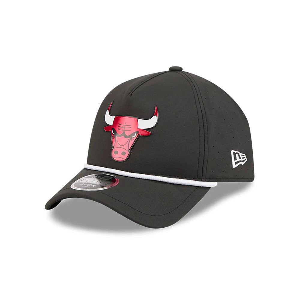 Chicago Bulls NBA Quickstrike Black 9FORTY Apex Adjustable Cap-Benirox