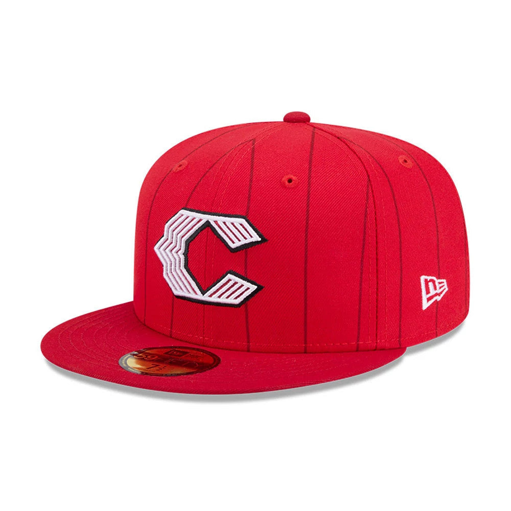 Cincinnati Reds MLB City Connect Red 59FIFTY Fitted Cap-Benirox