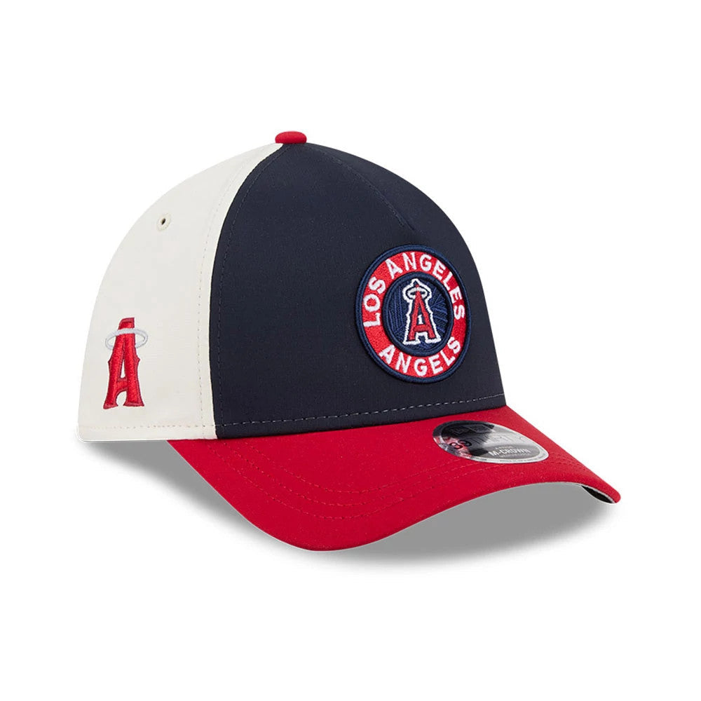 Angels MLB City Connect Navy 39THIRTY M-Crown A-Frame Stretch Fit Cap-Benirox