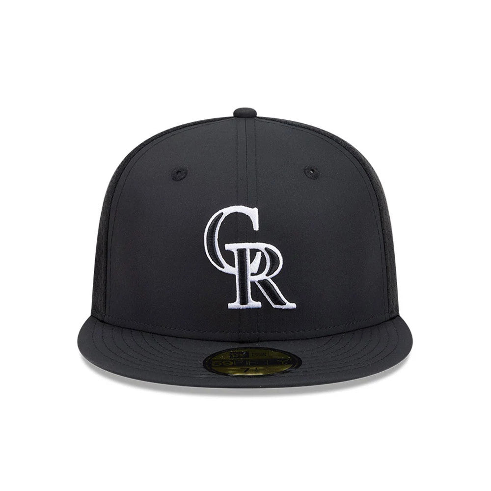 Colorado Rockies MLB Batting Practice 2026 Black 59FIFTY Fitted Cap-Benirox