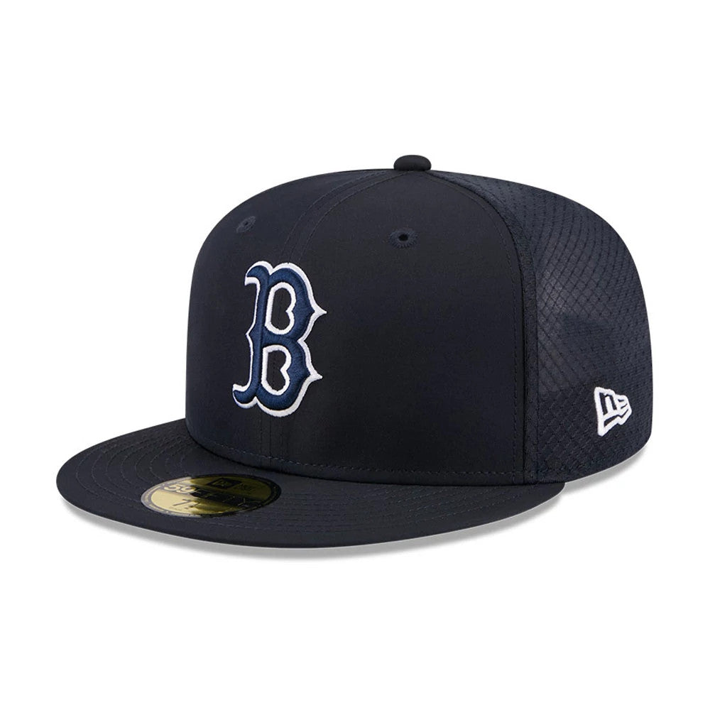 Boston Red Sox MLB Batting Practice 2026 Navy 59FIFTY Fitted Cap-Benirox