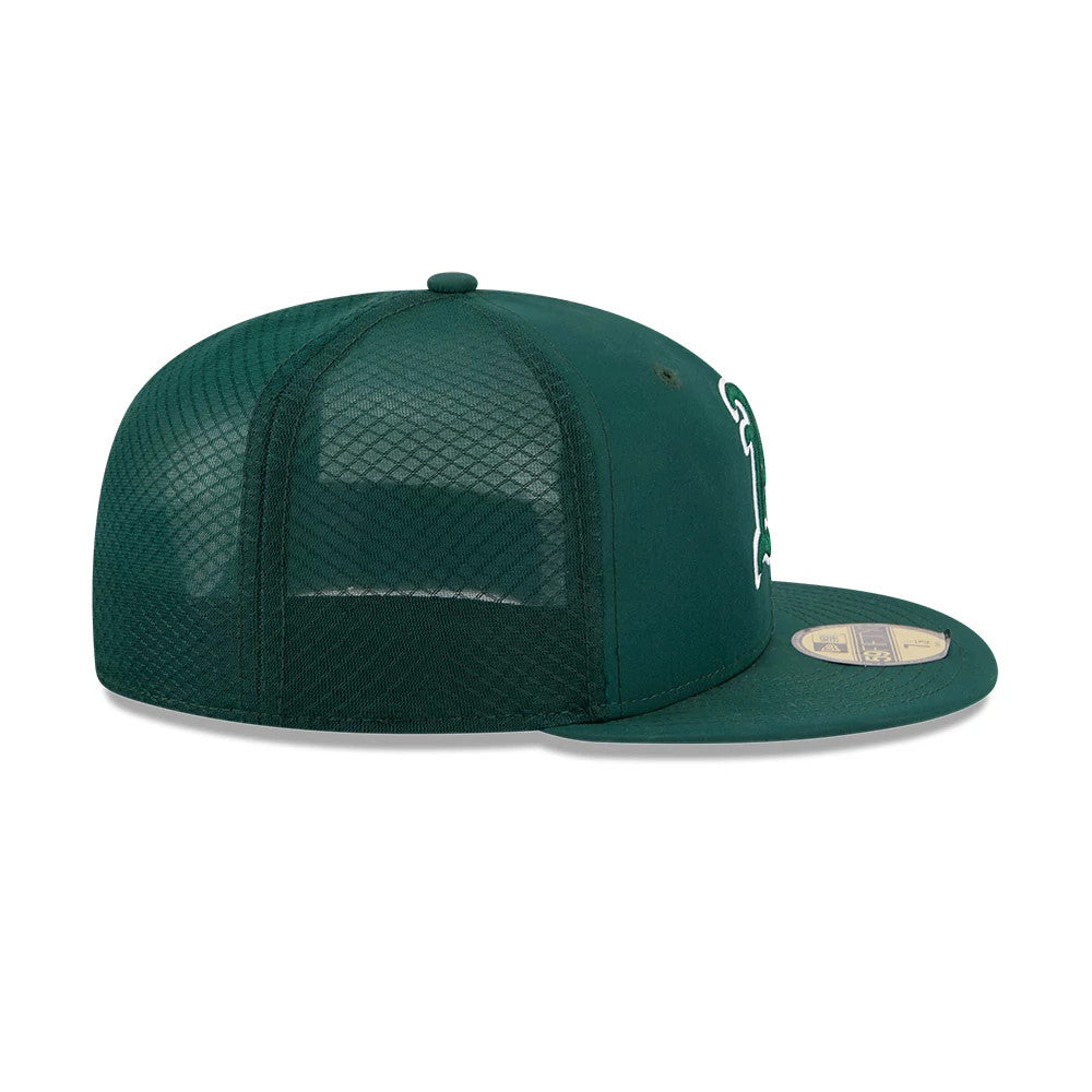 Athletics MLB Batting Practice 2026 Dark Green 59FIFTY Fitted Cap-Benirox