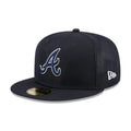 Atlanta Braves MLB Batting Practice 2026 Navy 59FIFTY Fitted Cap-Benirox