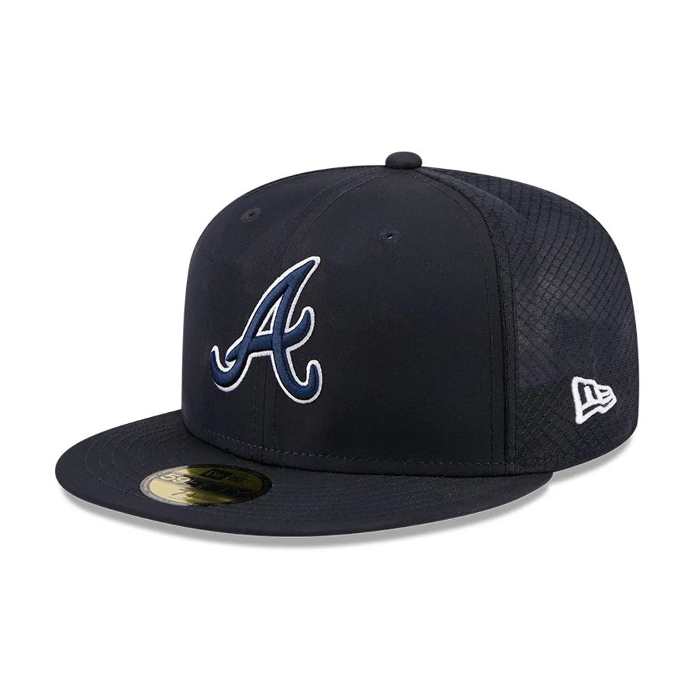 Atlanta Braves MLB Batting Practice 2026 Navy 59FIFTY Fitted Cap-Benirox