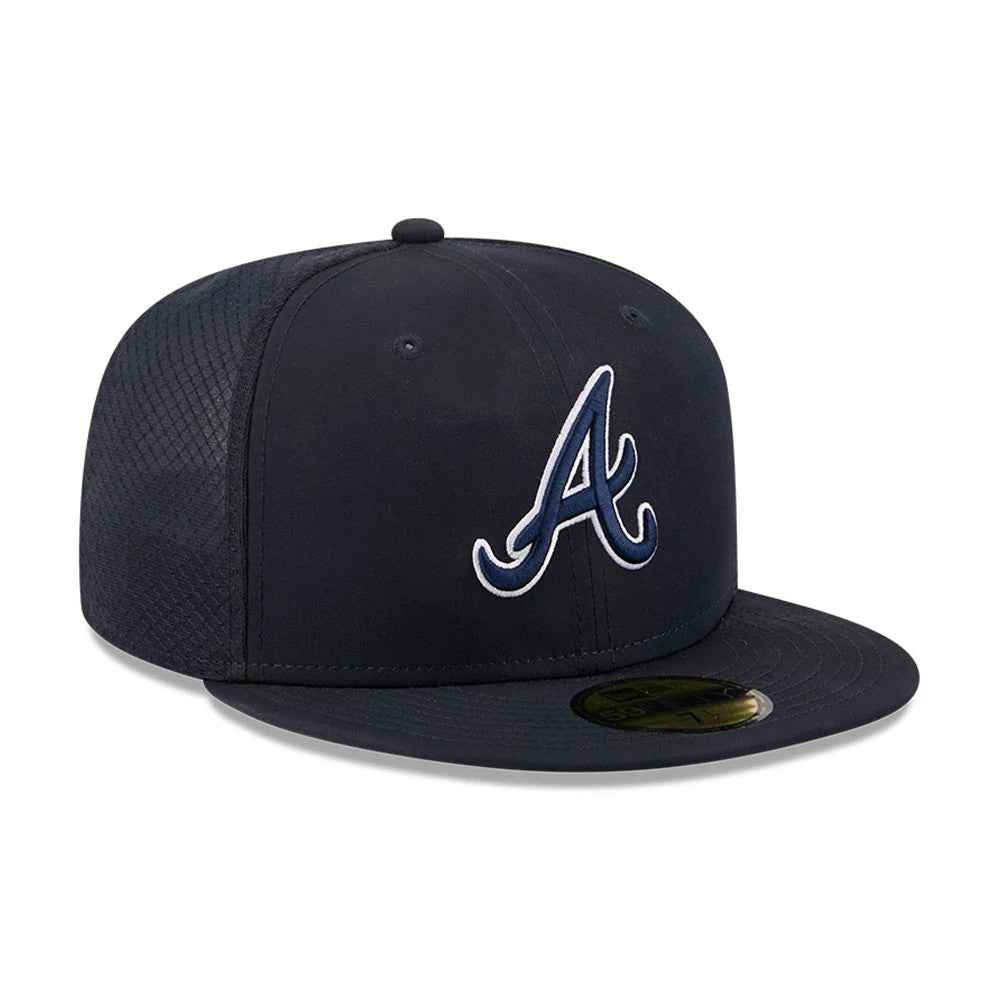Atlanta Braves MLB Batting Practice 2026 Navy 59FIFTY Fitted Cap-Benirox