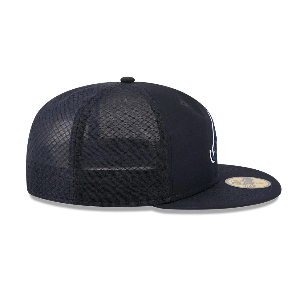 Atlanta Braves MLB Batting Practice 2026 Navy 59FIFTY Fitted Cap-Benirox