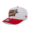 Kansas City Chiefs NFL Duck Cloth White 9SEVENTY Stretch Snap Cap-Benirox