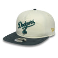 LA Dodgers MLB Metallic Logo Cream 19TWENTY Adjustable Cap-Benirox