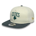 Boston Celtics NBA Metallic Logo Cream 19TWENTY Adjustable Cap-Benirox