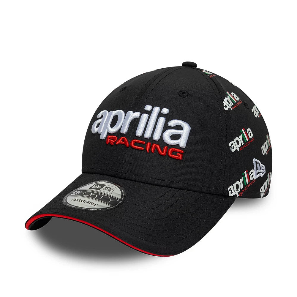 Aprilia All Over Print Black 9FORTY Adjustable Cap-Benirox