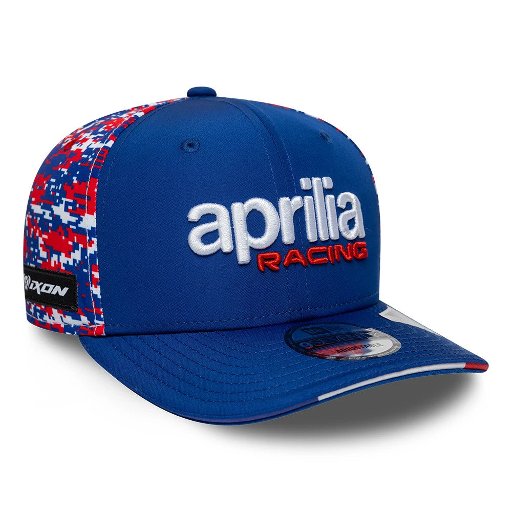 Aprilia Replica Le Mans Race Special Blue 9SEVENTY Stretch Snap Adjustable Cap-Benirox
