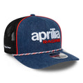 Aprilia Replica Austin Race Special Blue 9SEVENTY Stretch Snap Adjustable Cap-Benirox