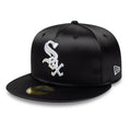 Chicago White Sox MLB Satin Black 59FIFTY Fitted Cap-Benirox