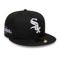 Chicago White Sox MLB Sidepatch Satin Lined Black 59FIFTY Fitted Cap-Benirox