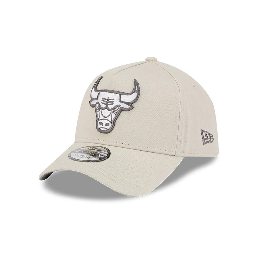 Chicago Bulls NBA Concrete Stone 9FORTY A-Frame Adjustable Cap-Benirox