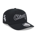 Chicago White Sox MLB Black 9SEVENTY Stretch Snap Adjustable Cap-Benirox