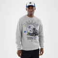 Dallas Cowboys NFL Training 2026 Grey Crew Neck Sweater-Benirox