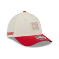 Kansas City Chiefs NFL Training 2026 White 39THIRTY M-Crown Stretch Fit Cap-Benirox
