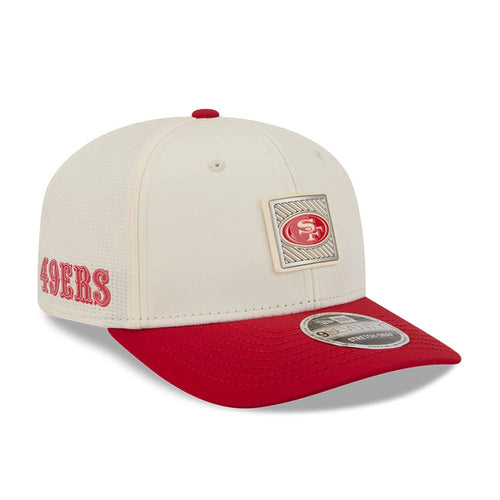 49ers NFL Training 2026 White 9SEVENTY Stretch Snap Adjustable Cap-Benirox
