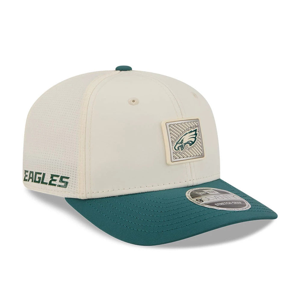 Eagles NFL Training 2026 White 9SEVENTY Stretch Snap Adjustable Cap-Benirox