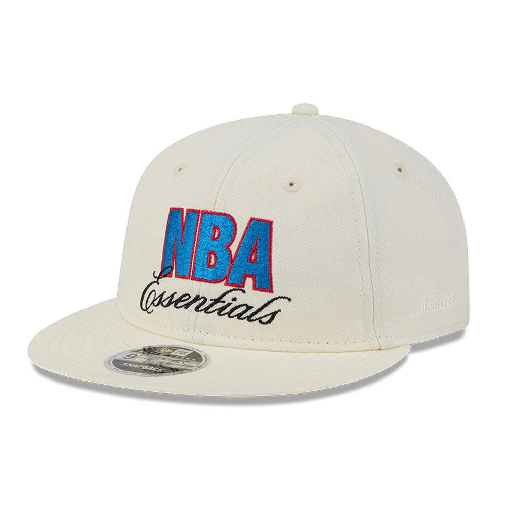 FOG x NBA Logo White Retro Crown 9FIFTY Snapback Adjustable Cap-Benirox