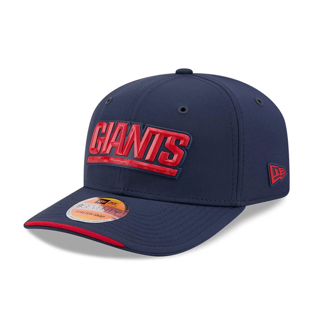 Giants NFL Sideline 2026 Dark Blue 9SEVENTY Stretch Snap Adjustable Cap-Benirox