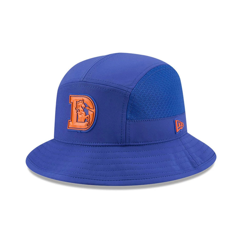 Denver Broncos NFL Sideline 2026 Blue Stretch Bucket Cap-Benirox