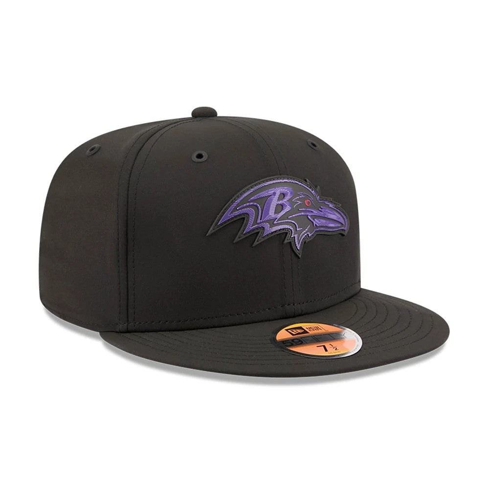 Baltimore Ravens NFL Sideline 2026 Black 59FIFTY Fitted Cap-Benirox
