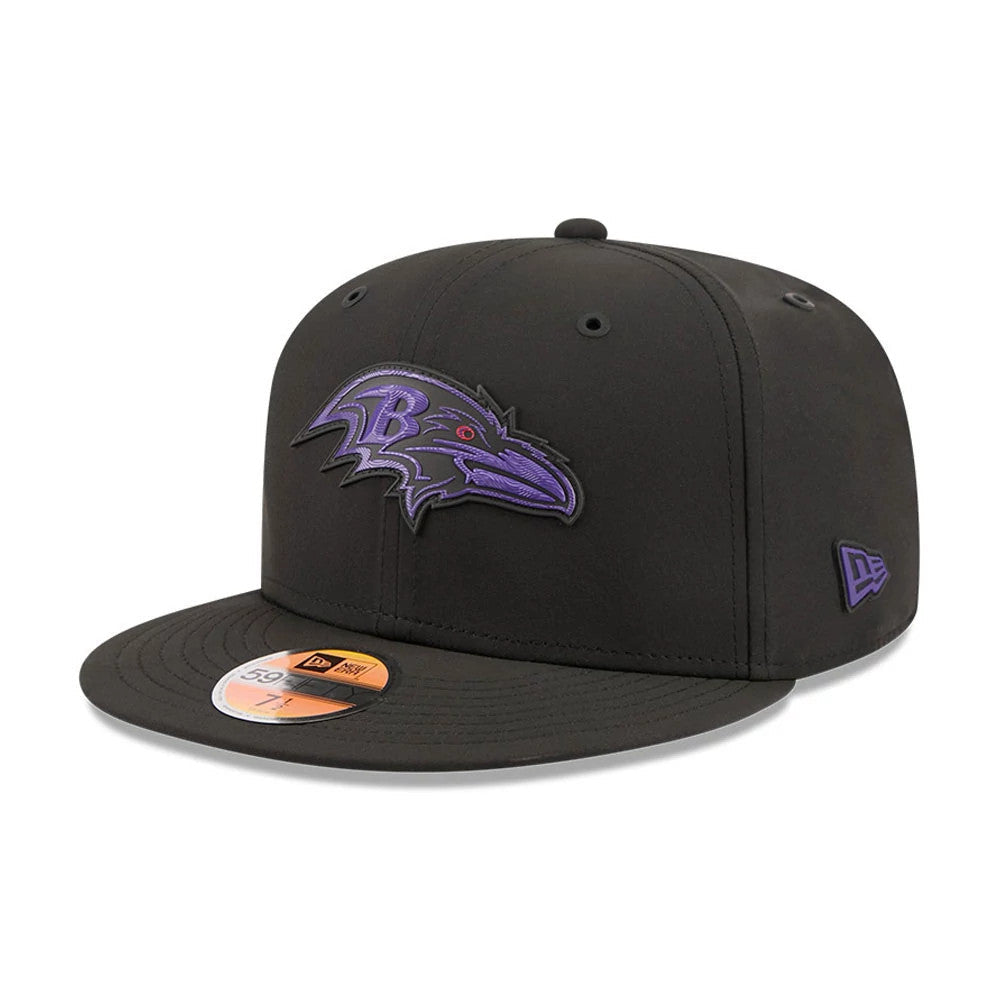 Baltimore Ravens NFL Sideline 2026 Black 59FIFTY Fitted Cap-Benirox