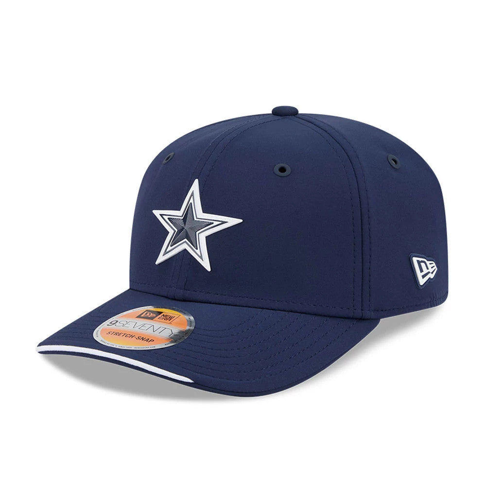 Cowboys NFL Sideline 2026 Dark Blue 9SEVENTY Stretch Snap Adjustable Cap-Benirox