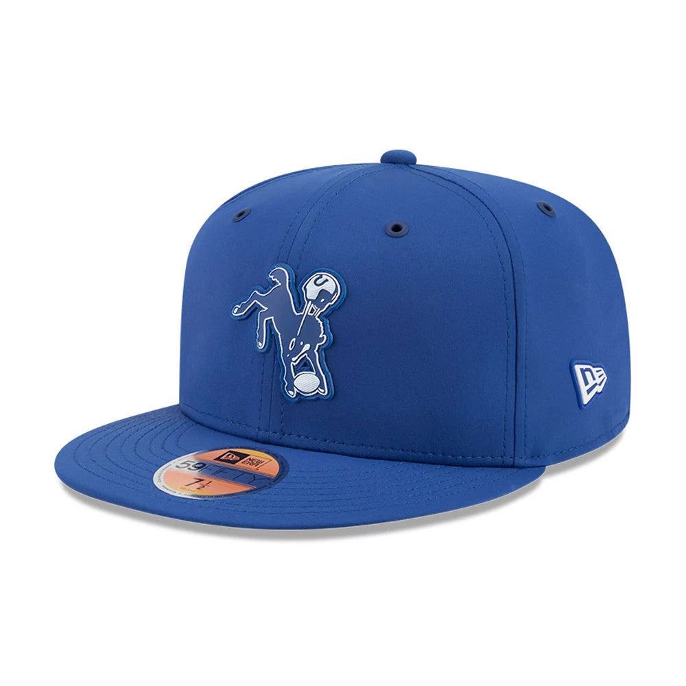 Indianapolis Colts NFL Sideline 2026 Blue 59FIFTY Fitted Cap-Benirox