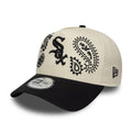 Chicago White Sox MLB Paisley Cream & Black 9FORTY E-Frame Adjustable Cap-Benirox