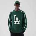 LA Dodgers MLB Knit Dark Green Knitted Sweater-Benirox