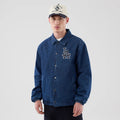 LA Dodgers MLB Coaches Dark Blue Jacket-Benirox