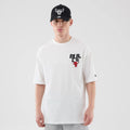 Chicago Bulls NBA Player Graphic White Oversized T-Shirt-Benirox