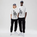 LA Dodgers MLB Graphic White Boxy T-Shirt-Benirox
