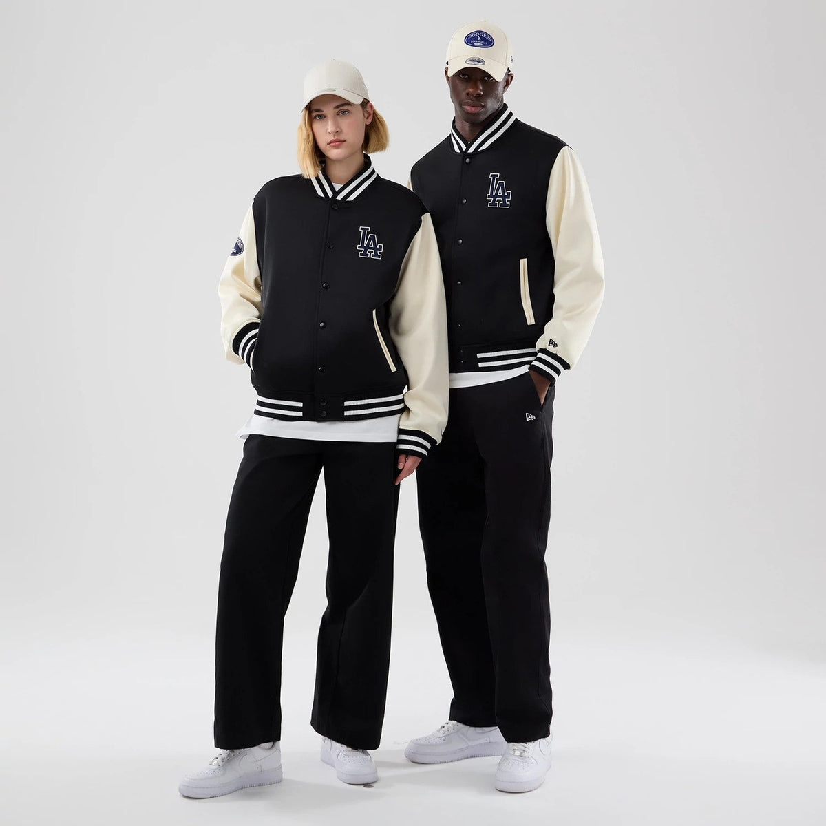 LA Dodgers MLB Jersey Bomber Black Jacket-Benirox