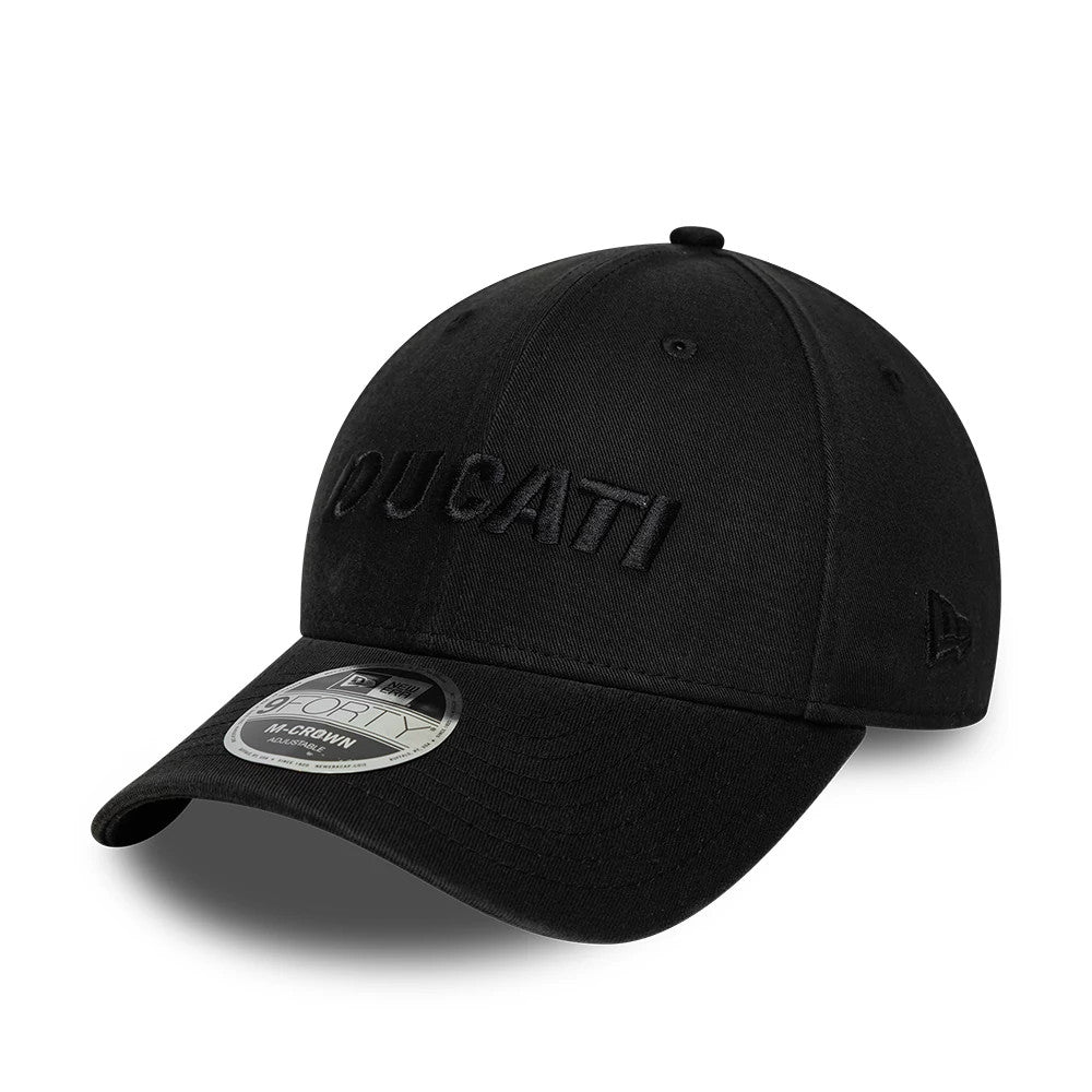 Ducati Motor Black On Black 9FORTY M-Crown Adjustable Cap-Benirox