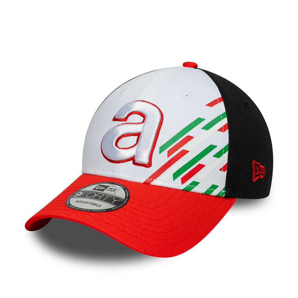 Aprilia Graphic White & Red 9FORTY Adjustable Cap-Benirox