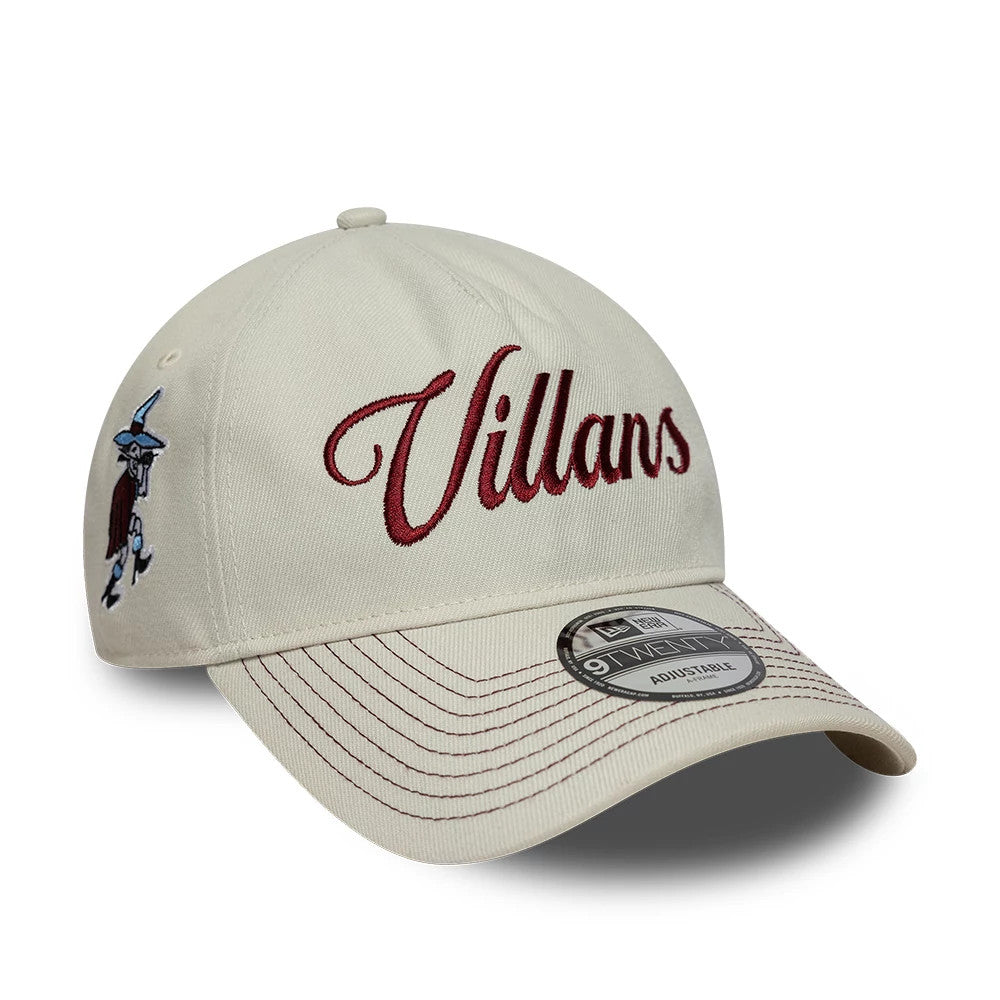 Aston Villa FC Villans White 9TWENTY A-Frame Adjustable Cap-Benirox