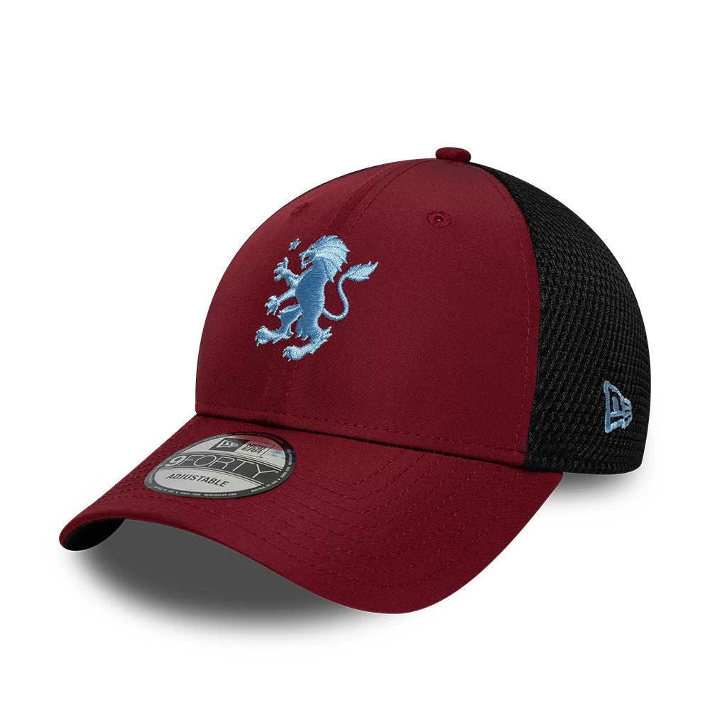 Aston Villa FC Featherweight Poly Dark Red 9FORTY Adjustable Cap-Benirox